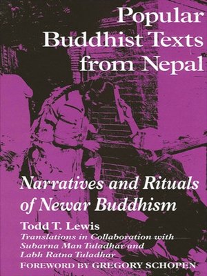 cover image of Popular Buddhist Texts from Nepal